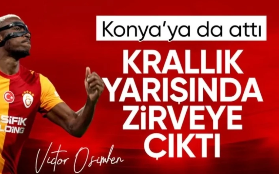 Victor Osimhen, Konyaspor maçında da sahneye çıktı