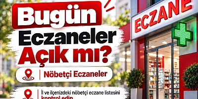 Bugün eczaneler açık mı, kapalı mı? 29 Ekim nöbetçi eczaneler