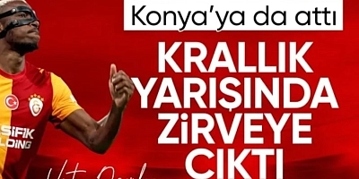 Victor Osimhen, Konyaspor maçında da sahneye çıktı