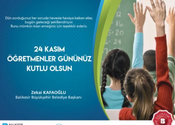 BÜYÜKŞEHİR BELEDİYE BAŞKANINDAN KUTLAMA..