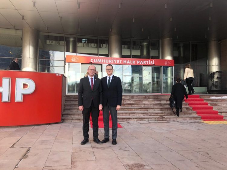 LEVENT TELLİOĞLU ANKARA’DA TEMASLARDA BULUNDU