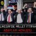 BALIKESİR’DE MİLLET İTTİFAKININ ADAYLARI KONUŞTU