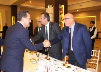 Yılmaz ve Ok Bandırma’da Bir Araya Geldi