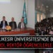 BALIKESİR ÜNİVERSİTESİ’NDE BİR İLK YAŞANDI, REKTÖR ÖĞRENCİLERLE BULUŞTU.