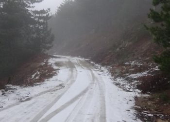 Kazdağları’nda Kar Yağışı Etkili Oluyor