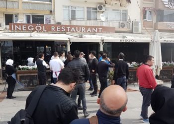 Soylu’nun miting yapacağı alanda yangın çıktı