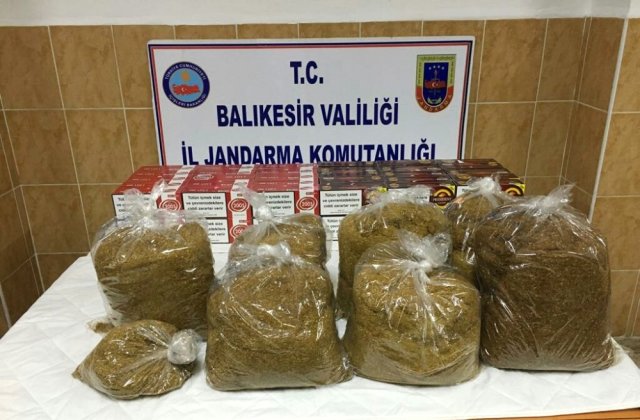 Jandarmadan Kaçak Tütün Operasyonu