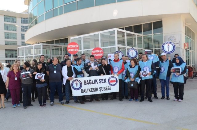 Sağlık Sen, Sağlık Çalışanlarına Şiddeti Kınadı