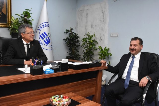 Yücel Yılmaz’dan Hasan Arslan’a Ziyaret