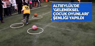 Altıeylül’de ‘Geleneksel Çocuk Oyunları’ Şenliği Yapıldı