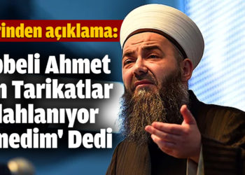 İçişleri Bakanlığı Açıklama Yaptı: Cübbeli Ahmet ‘Ben Tarikatlar Silahlanıyor Demedim’ Dedi