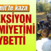 Ayvalık’ta kamyonet devrildi; 3 yaralı