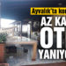 Fritözdeki elektrik kaçağı az daha oteli yakıyordu
