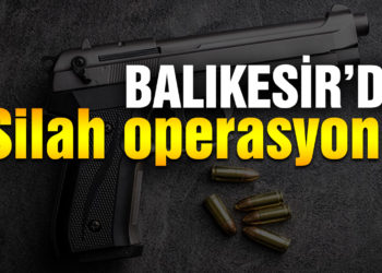 Balıkesir’de 3 silah ele geçirildi