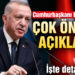Cumhurbaşkanı Erdoğan’dan kritik görüşme