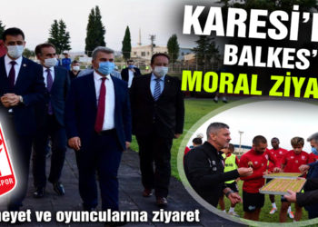 Balıkesirspor’a moral ziyareti