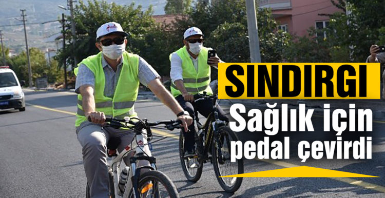 Sındırgı sağlık için pedal çevirdi