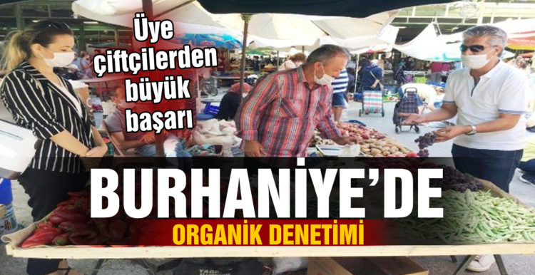Burhaniye’de organik denetimi