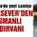 Burhaniye’de yeni camiye hayırseverden Osmanlı şadırvanı