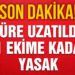 Meclis’te ziyaretçi yasağı uzatıldı