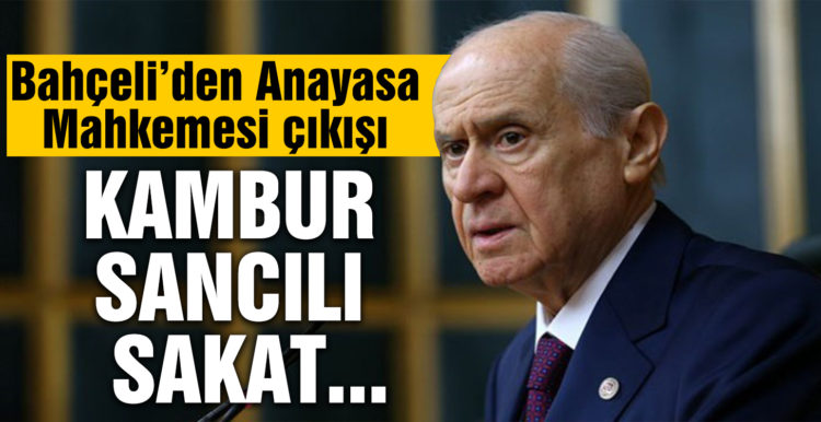 Bahçeli: Anayasa Mahkemesi baştan yapılandırılmalıdır