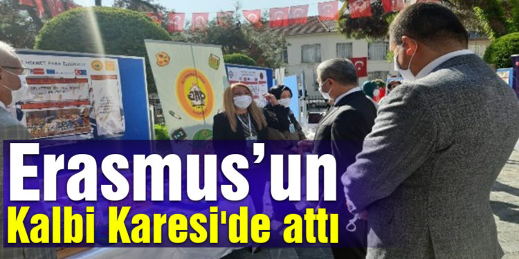 Erasmus+’un kalbi Karesi’de attı