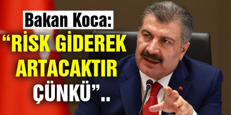 Fahrettin Koca: İstanbul’un 28 ilçesinde vaka artışı yüzde 50’den fazla