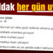 Vali Şıldak Her Gün Uyarıyor