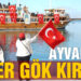 Ayvalık Cumhuriyet Bayramı için süslendi