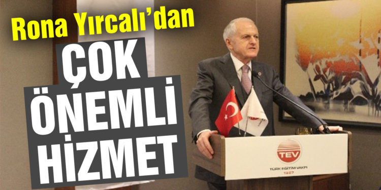 Rona Yırcalı’dan eğitime bilgisayar desteği