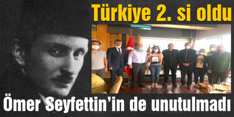 Türkiye ikincisi olan başarılı öğrenci ödüllendirildi