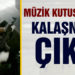 Müzik kutusundan kalaşnikof çıktı