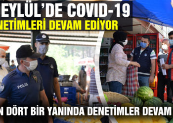 Altıeylül’de covid denetimleri devam ediyor