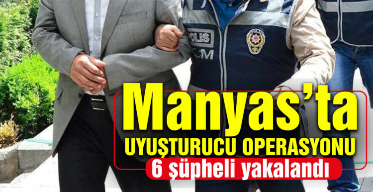 Manyas’ta jandarma 6 uyuşturucu şüphelisini yakaladı