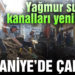 Burhaniye’de yağmur suyu kanalları yenileniyor