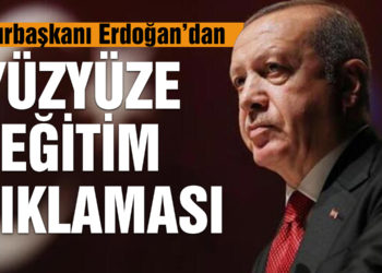 Cumhurbaşkanı Erdoğan’dan Yüz Yüze Eğitim Açıklaması: ‘Kurallar Çerçevesinde Başlatıyoruz’