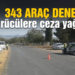 Balıkesir’de 3 bin 443 araç denetledi