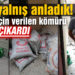 Yardım için verilen odun-kömürü, sosyal medyadan satışa çıkardı