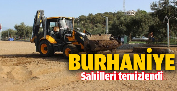 Burhaniye sahilleri temizlendi
