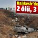 Balıkesir’de feci kaza: 2 ölü, 3 yaralı