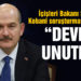 İçişleri Bakanı Soylu’dan Kobani soruşturması açıklaması