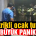 Hastanede elektrikli ocak tutuştu, panik yaşandı