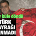 Alevlerin sardığı evde, Türk bayrağı yanmadı