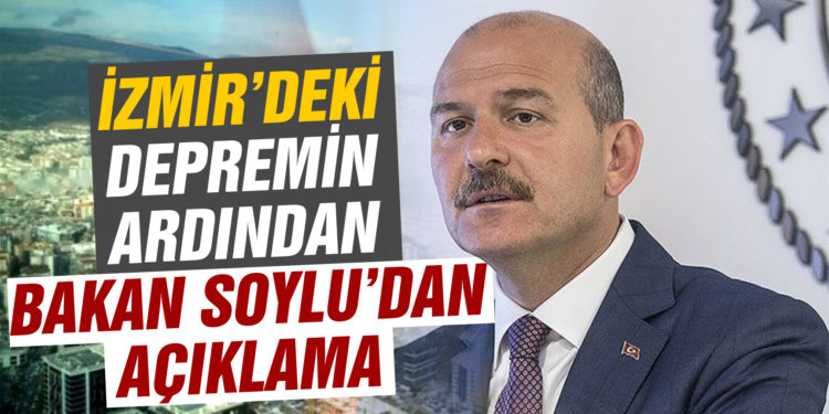 İzmir’deki deprem sonrası kaç bina yıkıldı? Bakan Soylu’dan ilk resmi açıklama