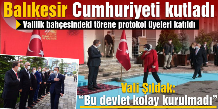 Balıkesir Cumhuriyeti kutladı