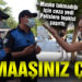 Maske takmadığı için ceza yedi, polislere ‘İyi maaşınız çıktı’ dedi
