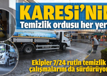 Karesi’de mikroplara geçit yok