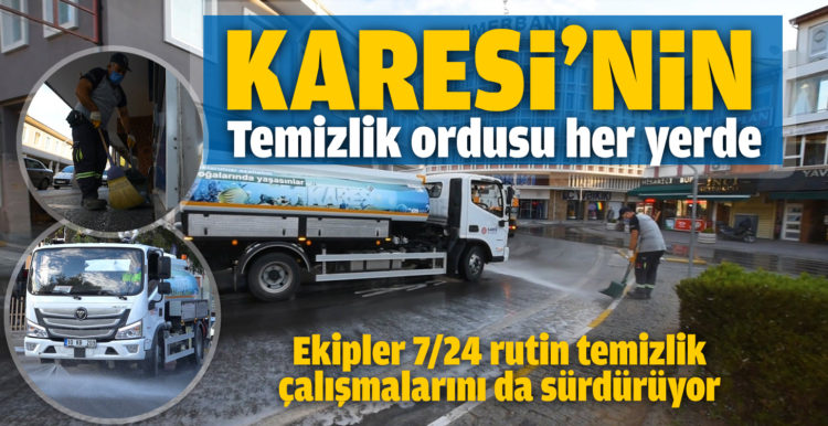 Karesi’de mikroplara geçit yok