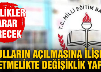 Okulların açılmasına ilişkin yönetmelikte değişiklik yapıldı! Valilikler karar verecek