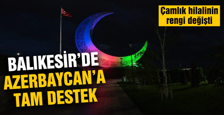 Balıkesir’de Can Azerbaycan’a destek sürüyor